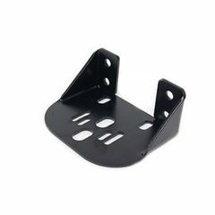 Ridetech Bolt-On rear upper air spring bracket, powder coated black. 90000002
