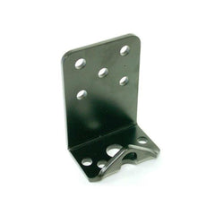 Ridetech Bolt-On under frame air spring bracket, powder coated black. 90000033