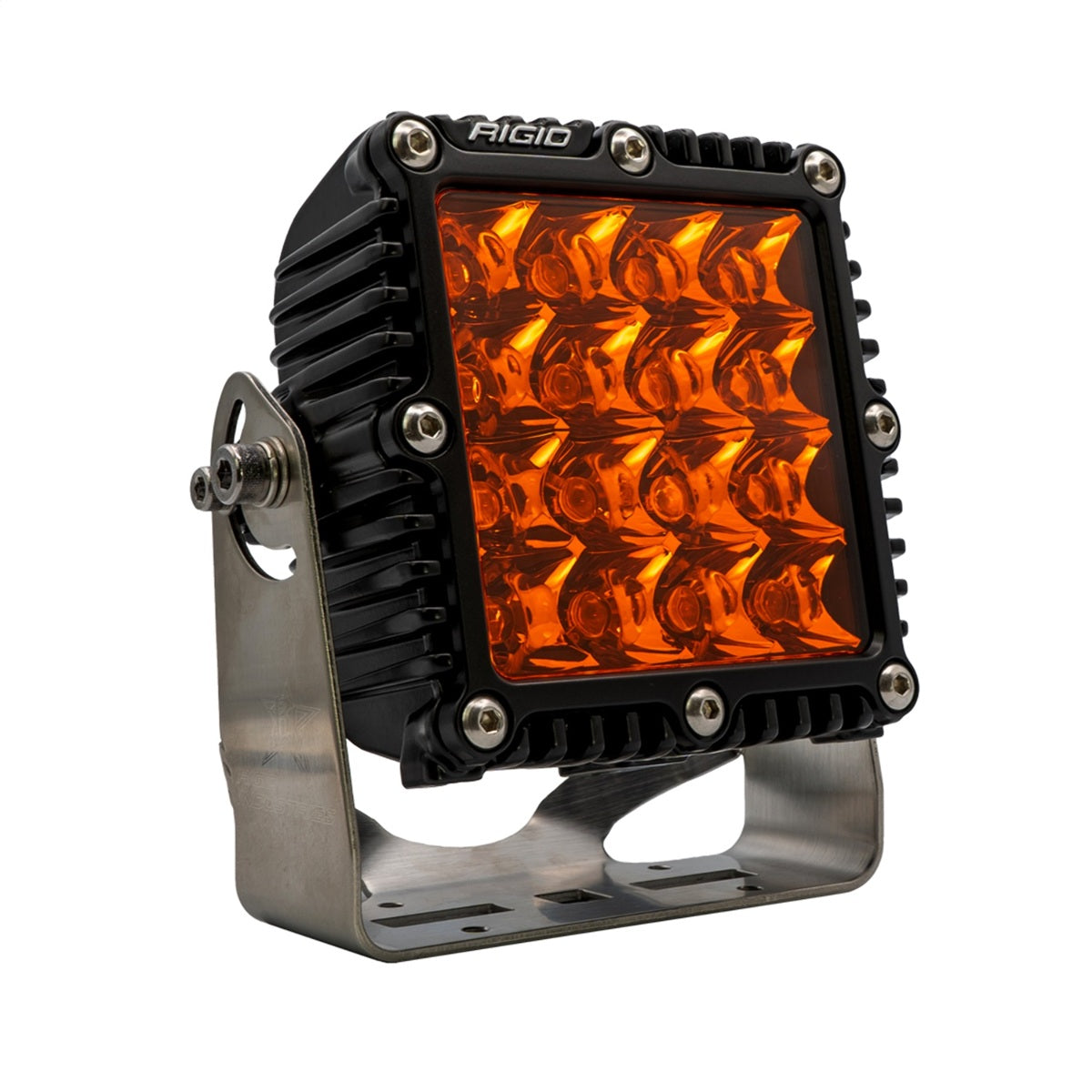 RIGID Industries Q-Series PRO Spot Light with Amber PRO Lens 244293