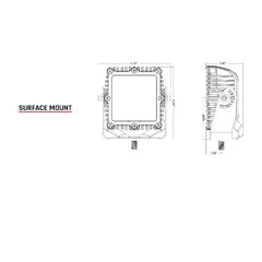 RIGID Industries 245113 Wht Q-Series Pro Flood