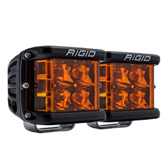 RIGID Industries D-SS PRO Spot Lights with Amber PRO Lens, Pair 262214