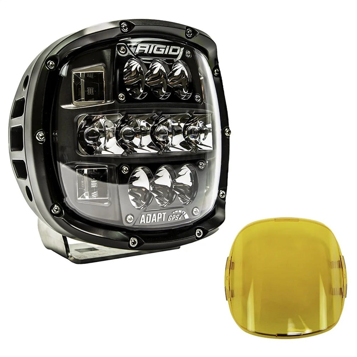 RIGID Industries 300414 Adapt XP Extreme Powersports LED Light, 3 Lighting Zones, GPS Module| Single