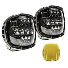 RIGID Industries 300415 Adapt XP Extreme Powersports LED Light, 3 Lighting Zones, GPS Module| Pair