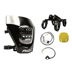 RIGID Industries 300416 Adapt XE Extreme Enduro Complete Ready To Ride LED Moto Kit, Black