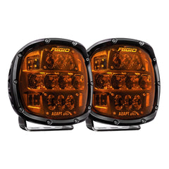 RIGID Industries Adapt XP LED Light with Amber PRO Lens, Pair 300515