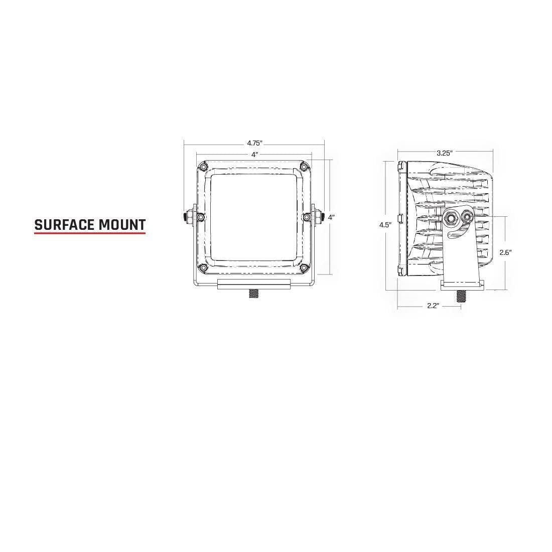 RIGID Industries 322313 Dually XL Series PRO LED Flood Light