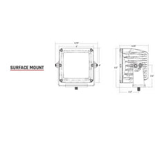 RIGID Industries 322313 Dually XL Series PRO LED Flood Light