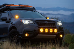 RIGID Industries 360-Series 6 in. Amber PRO LED Spot Lights, Pair 36210