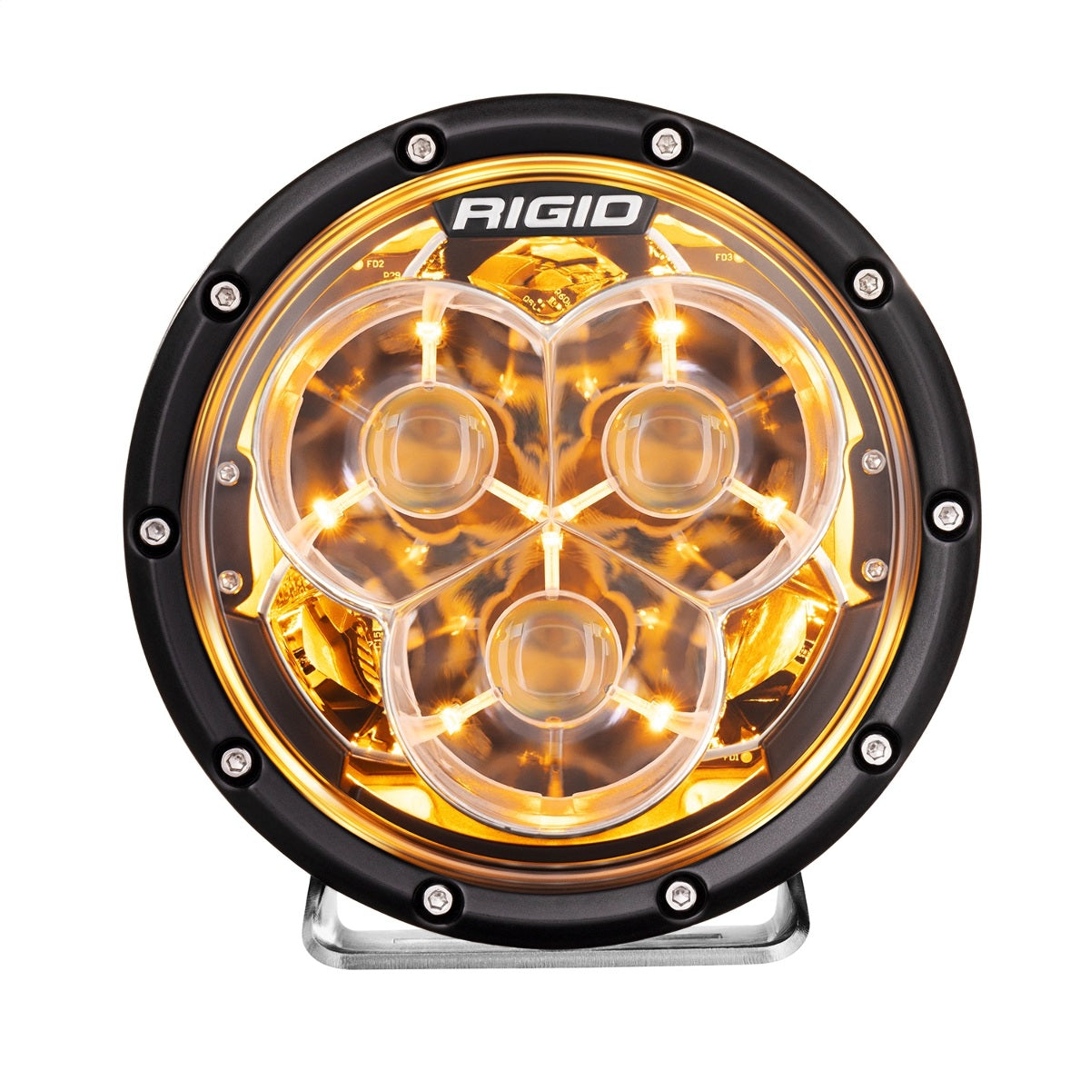 RIGID Industries 360-Series 6 in. Laser with Precision Spot Optics and Amber Backlight, Pair 36211