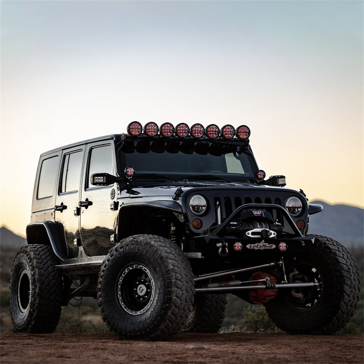 RIGID Industries 36362-TA Cover For Rigid 360-Series 6in LED Lights, Amber Pair