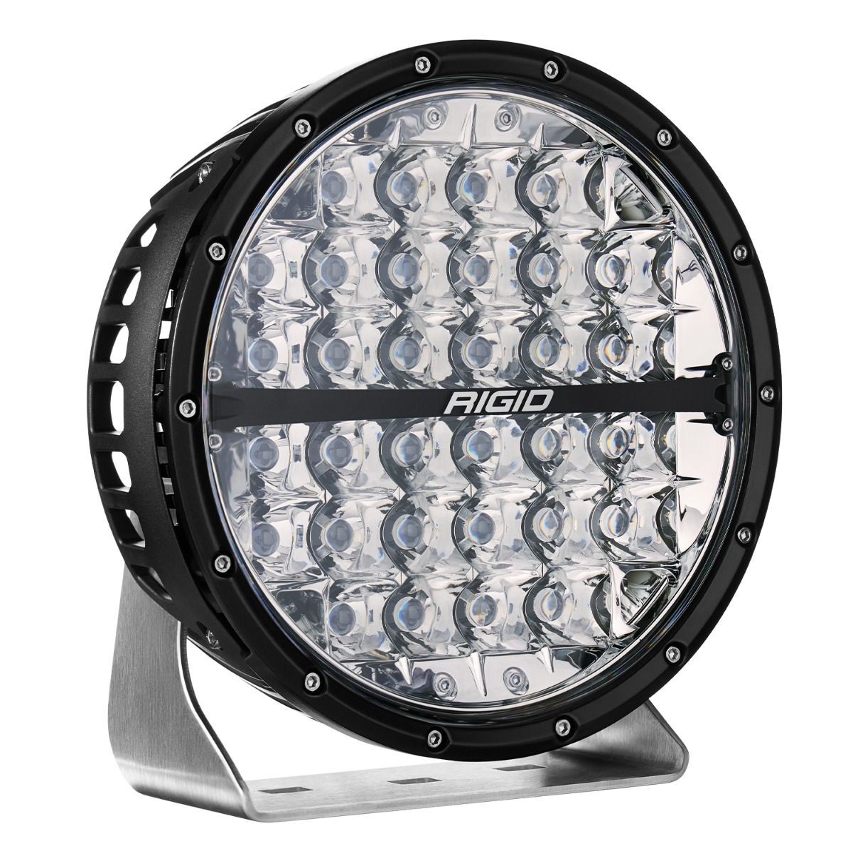 RIGID Industries 360-Series 9 in. LED Light with RGBW Backlight, Spot Beam, Single 36422