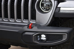 RIGID Industries 37106 1-Piece Plastic Bumper Fog Mount Kit with 360-Series 4in SAE White