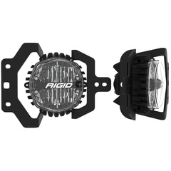 RIGID Industries 37108 Fog Mount Kit with 1 set 360-Series 4in SAE White