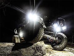 RIGID Industries 400283 Rock Light Kit, Blue 6 lights