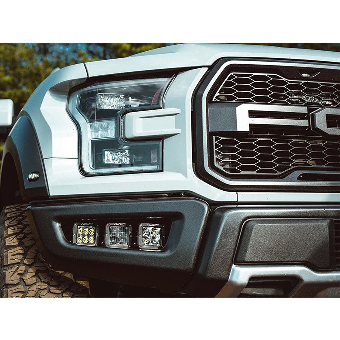 RIGID Industries 41610 Fog Light Kit Includes Mounts and 6 D-Series