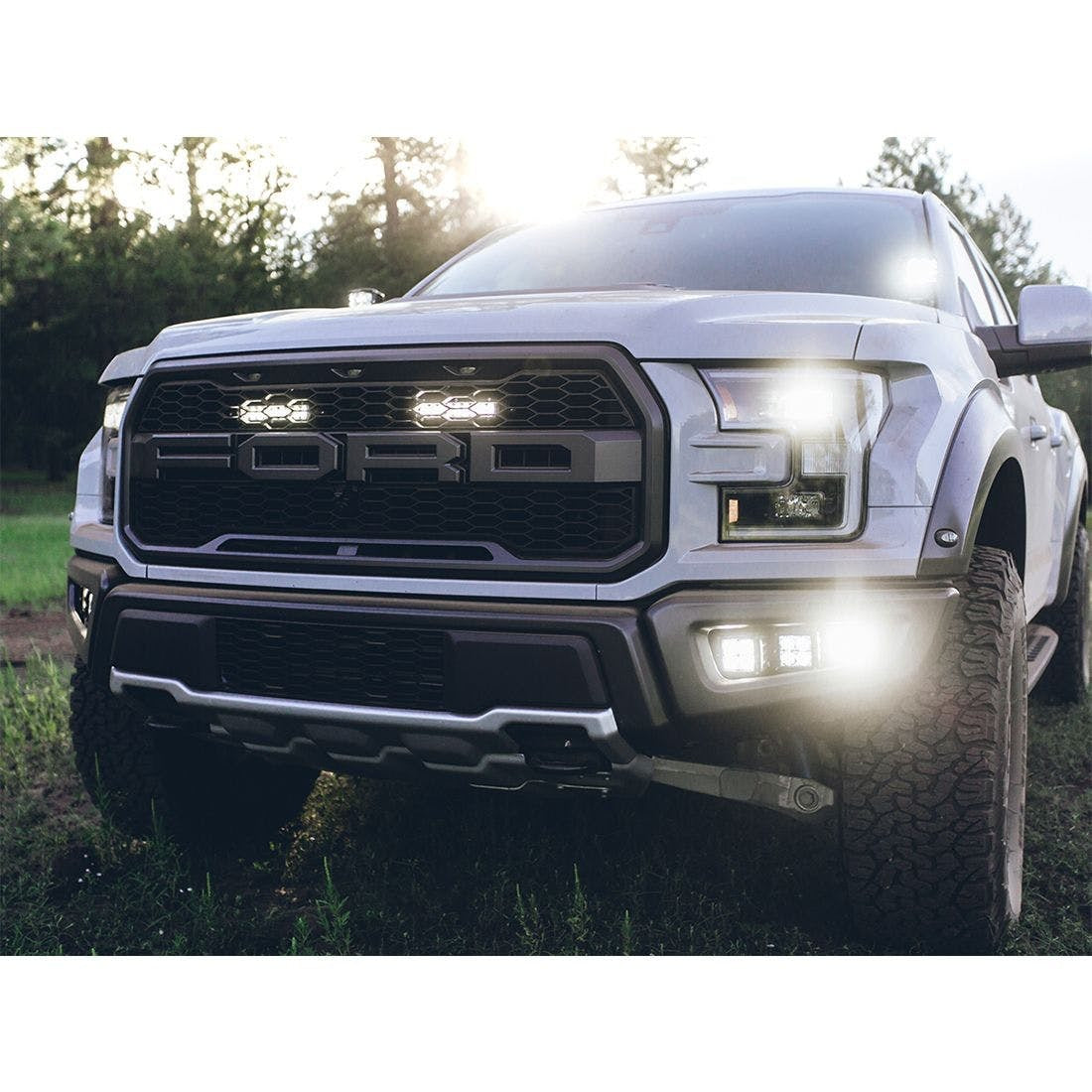 RIGID Industries 41610 Fog Light Kit Includes Mounts and 6 D-Series