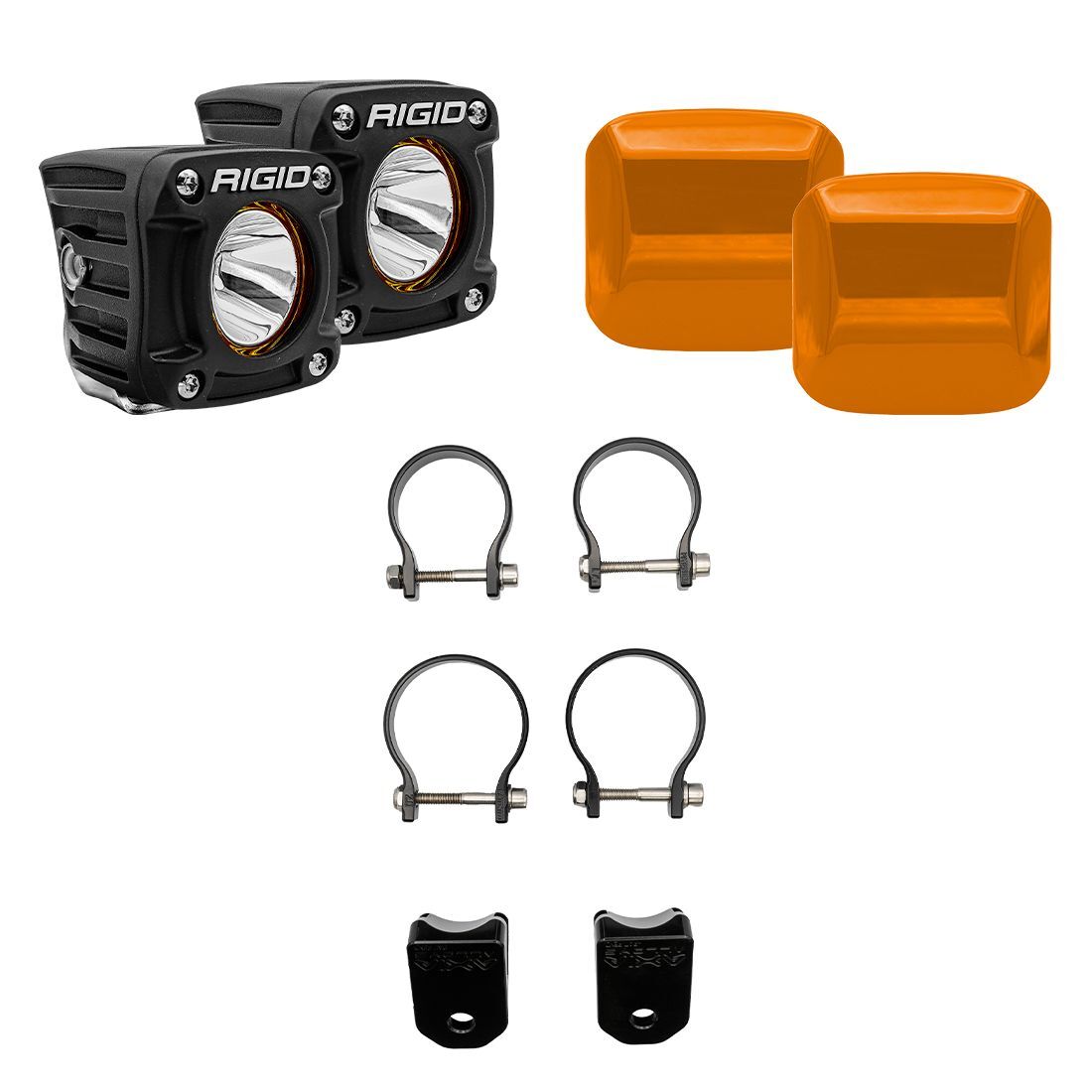 RIGID Industries Side-by-Side Revolve A-Pillar Light Kit 41650