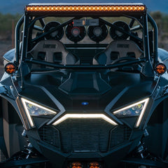 RIGID Industries Polaris RZR Pro R/Turbo R 360-Series Amber PRO A-Pillar Light Kit 41652