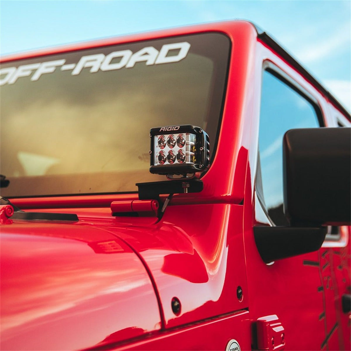 RIGID Industries 41659 A-Pillar Mount with Mounting Hardware