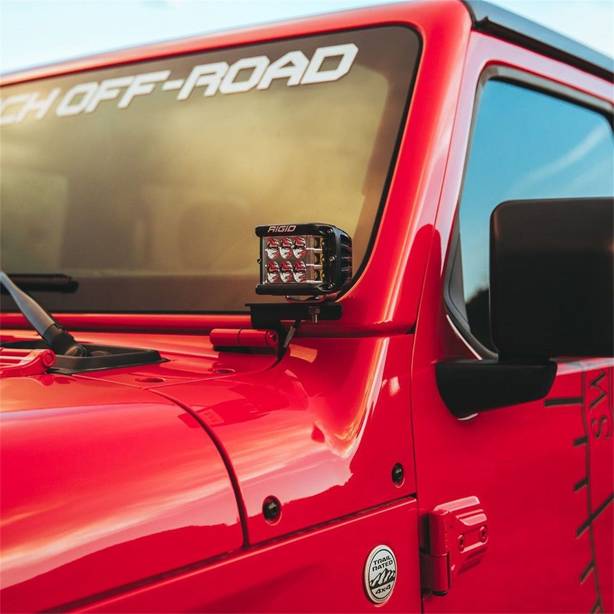 RIGID Industries 41659 A-Pillar Mount with Mounting Hardware