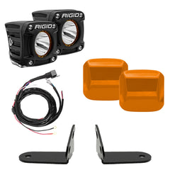 RIGID Industries Polaris RZR Pro R/Turbo R Revolve A-Pillar Light Kit 41673