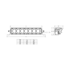 RIGID Industries Revolve 50 in. Bar with White Backlight 450613