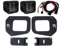 RIGID Industries 2016-2017 Toyota Tacoma Fog Light Kit with SAE D-Series Lights 465673