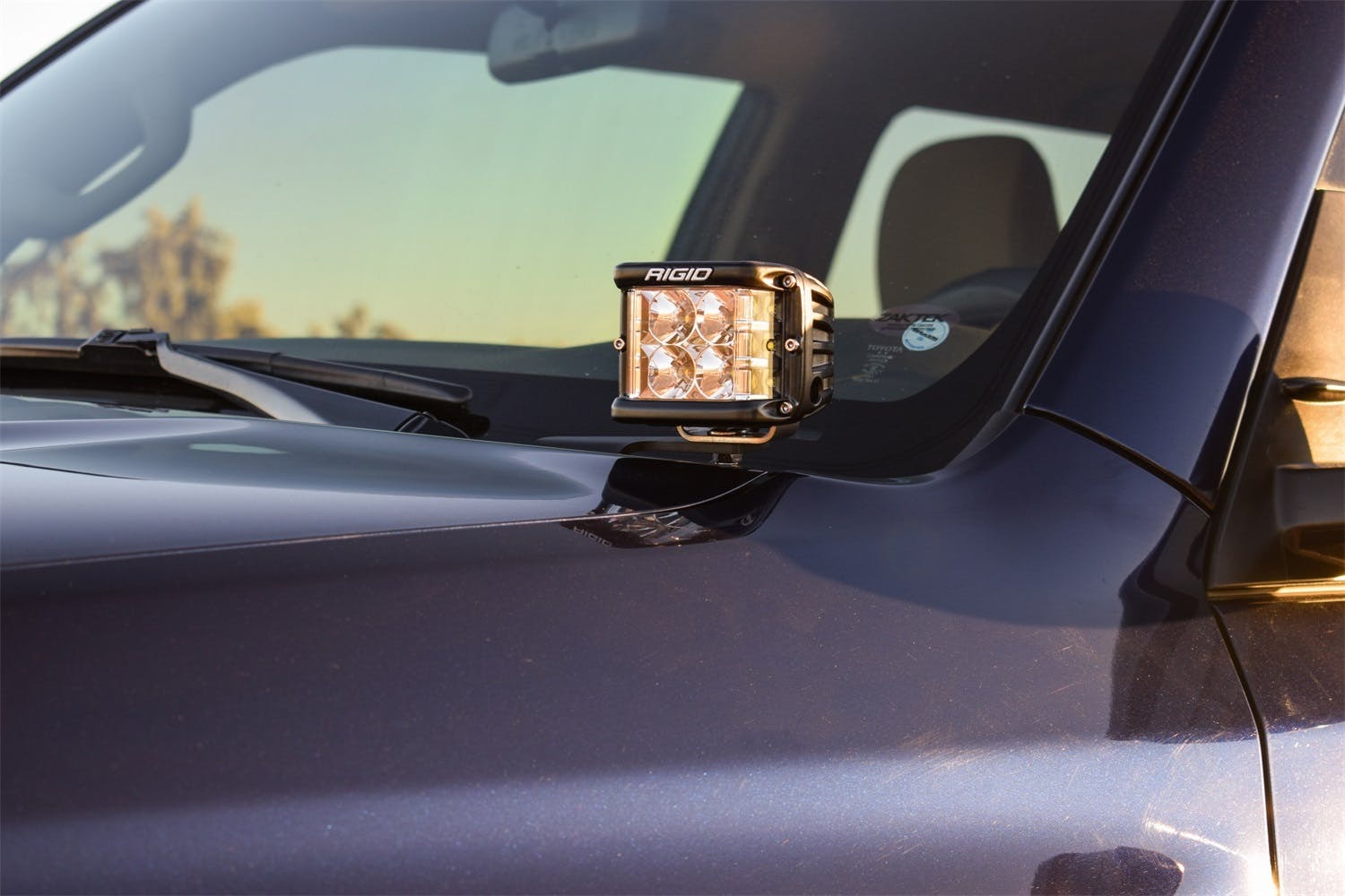 RIGID Industries 46703 RIGID A-Pillar Light Kit, Includes D-SS Flood