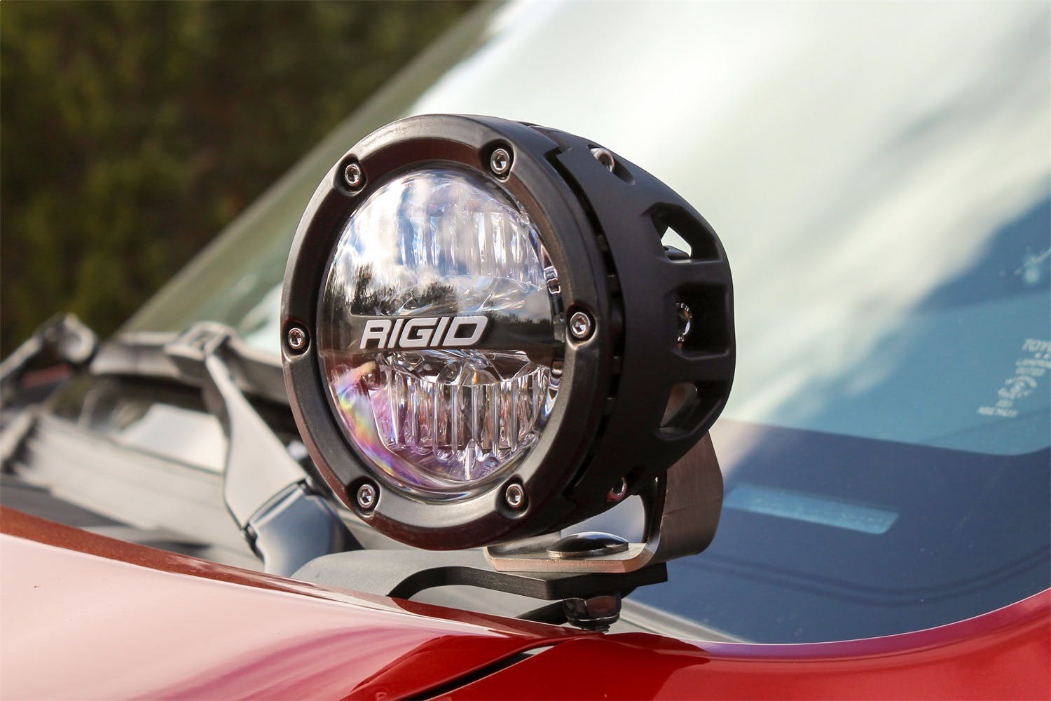 RIGID Industries 46704 A-Pillar Light Kit, Includes 4In 360-Series Drive