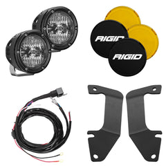RIGID Industries 46706 A-Pillar Light Kit, Includes 4In 360-Series Drive