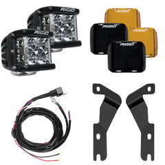 RIGID Industries 46707 RIGID A-Pillar Light Kit, Includes D-SS Flood