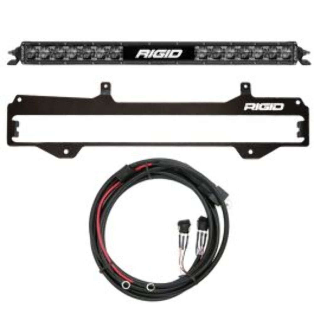RIGID Industries 2024+ Toyota Tacoma Grille Light Kit with 20 in. SR-Series SAE Light Bar 46765