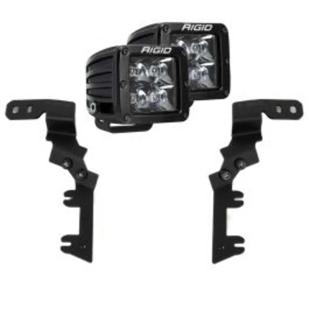 RIGID Industries 2023-2027 Chevy/GMC Colorado/Canyon D-Series Spot Midnight A-Pillar Light Kit 46789
