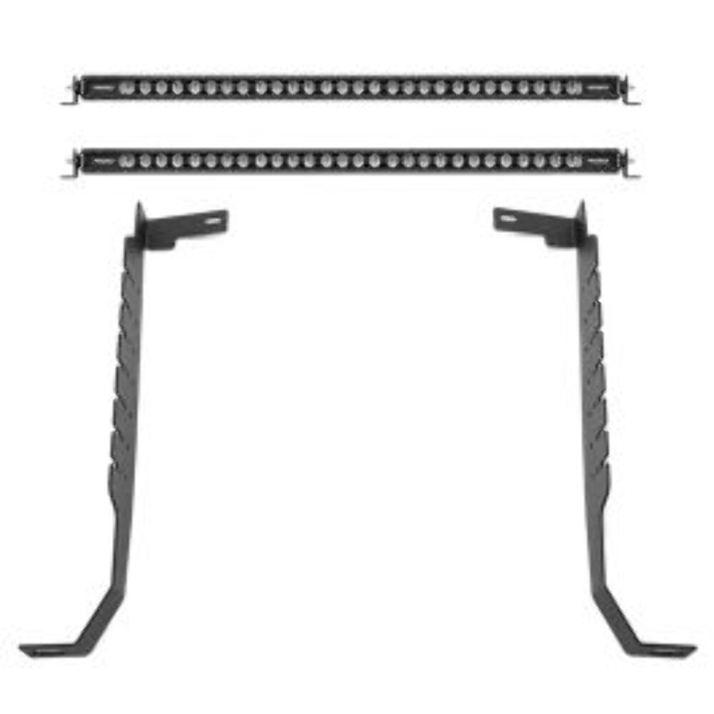 RIGID Industries 2024-2027 Chevy/GMC 2500HD/3500HD Radiance+ 40 in. Behind the Grille Light Kit 46791