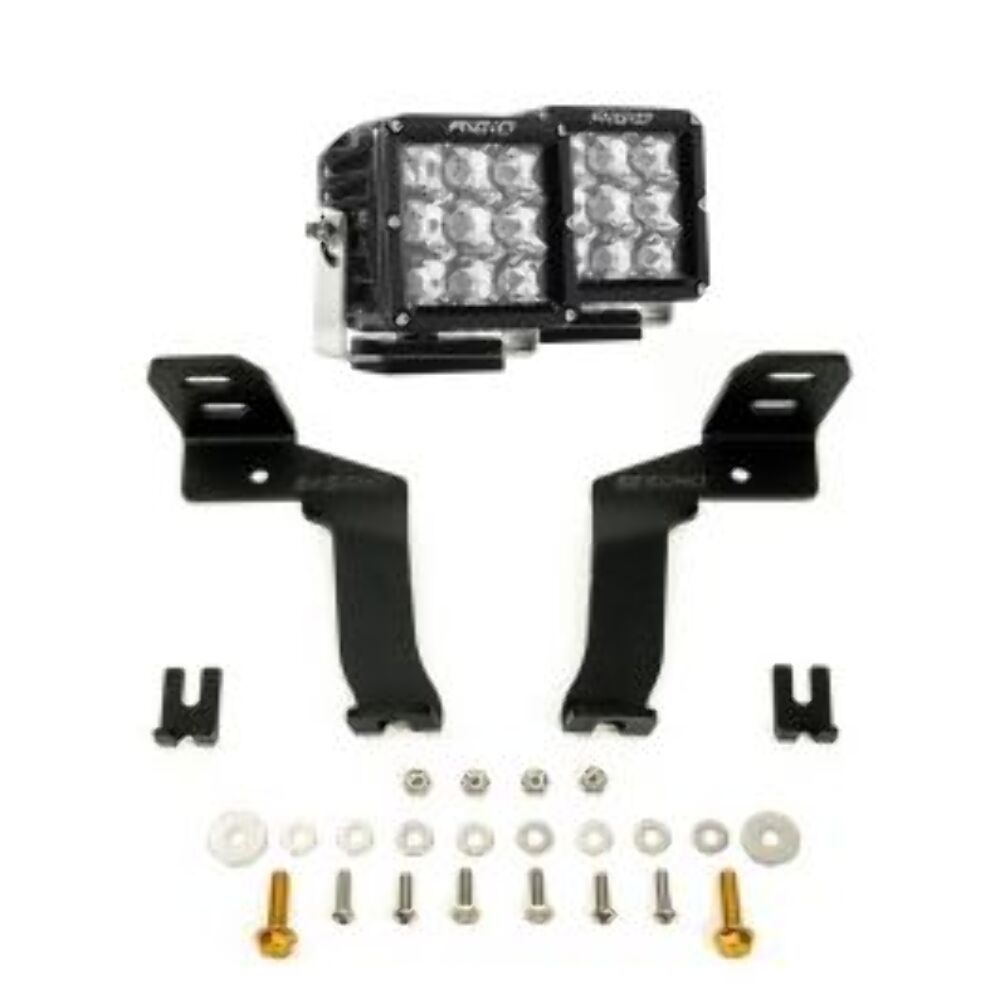 RIGID Industries 2021-2027 Ford F-150 D-XL Spot A-Pillar Light Kit 46798
