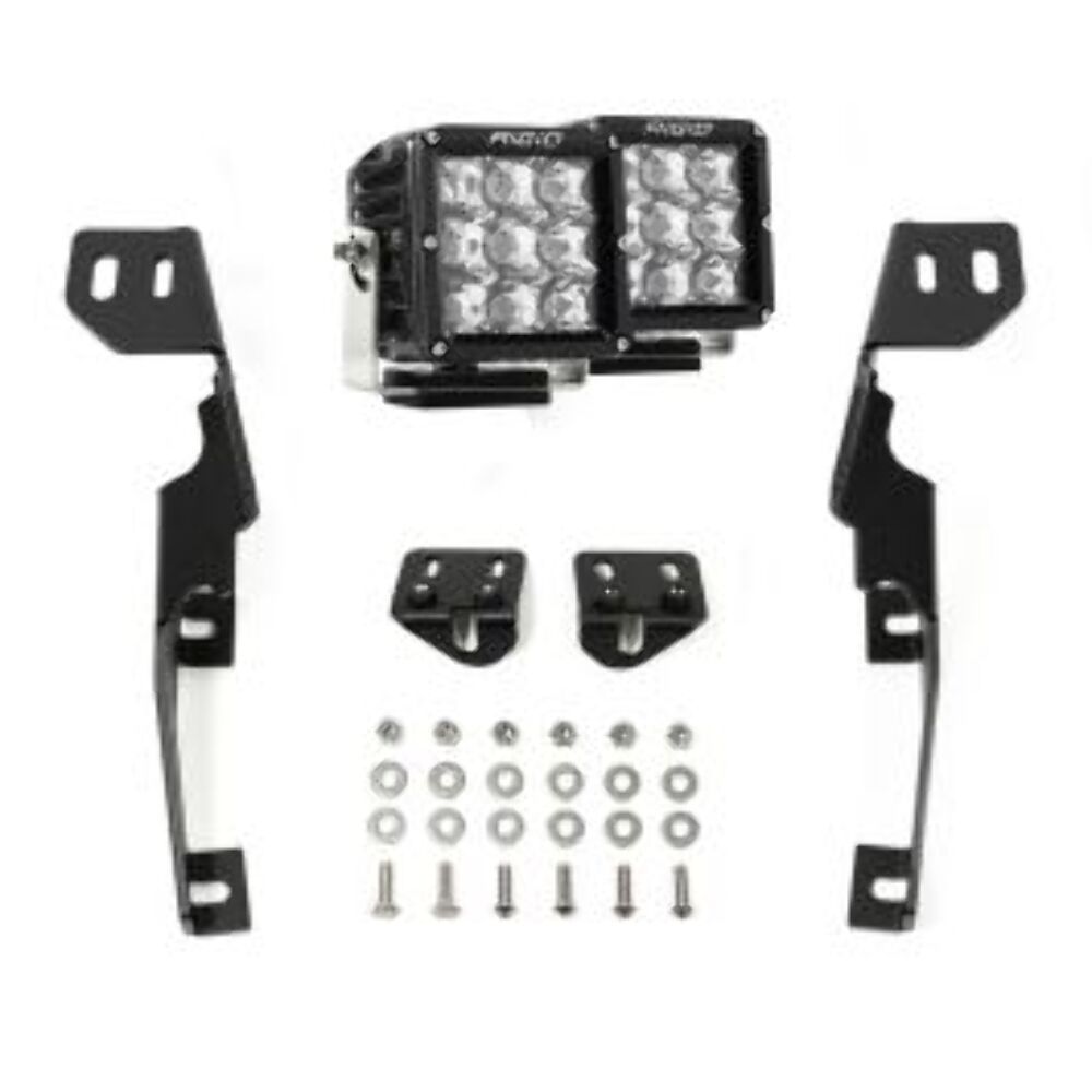 RIGID Industries 2023-2027 Ford Super Duty F-250/F-350 D-XL Spot A-Pillar Light Kit 46801