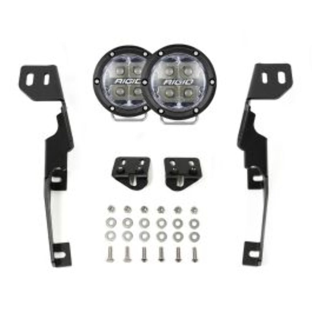 RIGID Industries 2023-2027 Ford Super Duty F-250/F-350 360-Series Spot A-Pillar Light Kit 46802