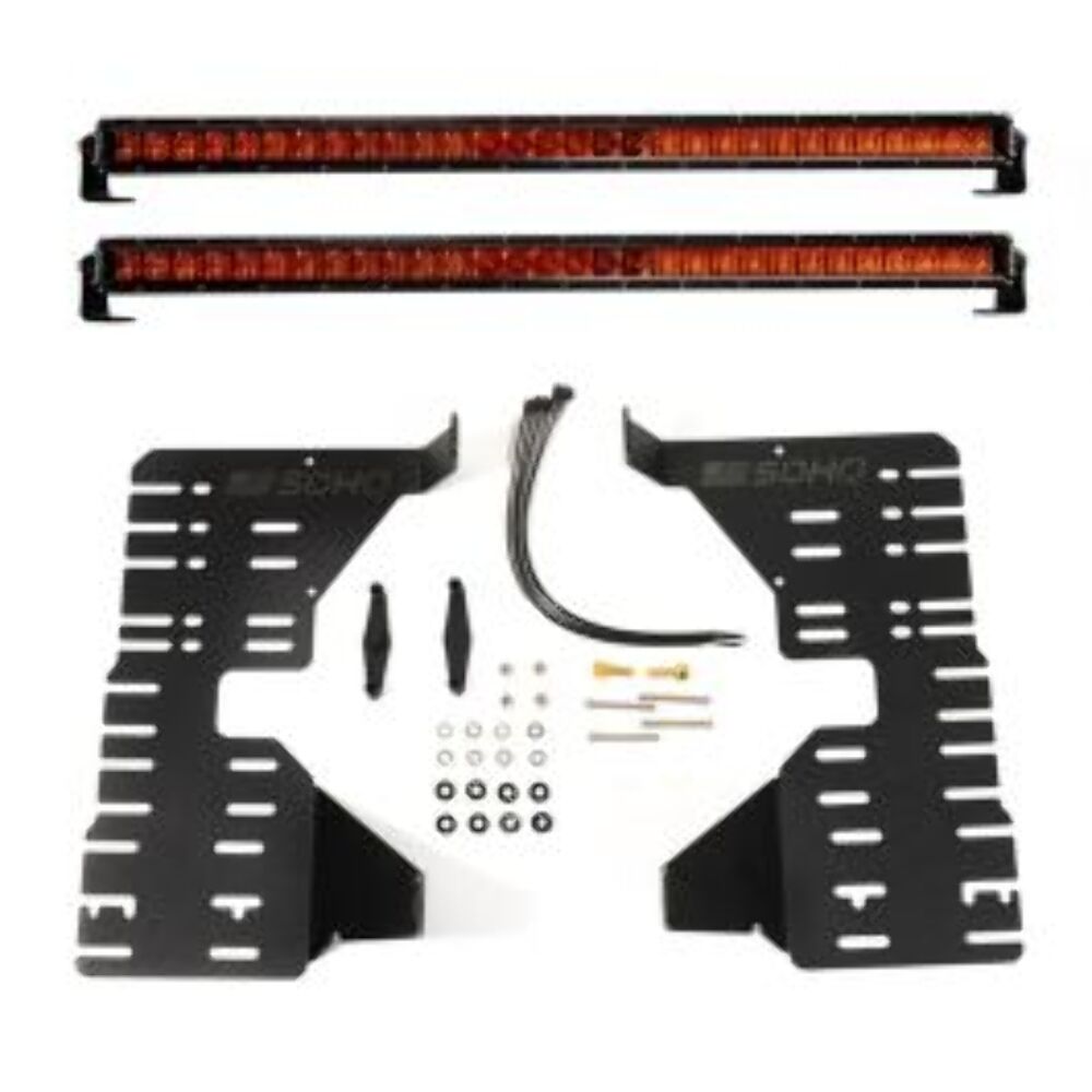 RIGID Industries 2022-2026 Toyota Tundra/Sequoia SR-Series 30 in. Amber PRO Behind the Grille Light Kit 46810