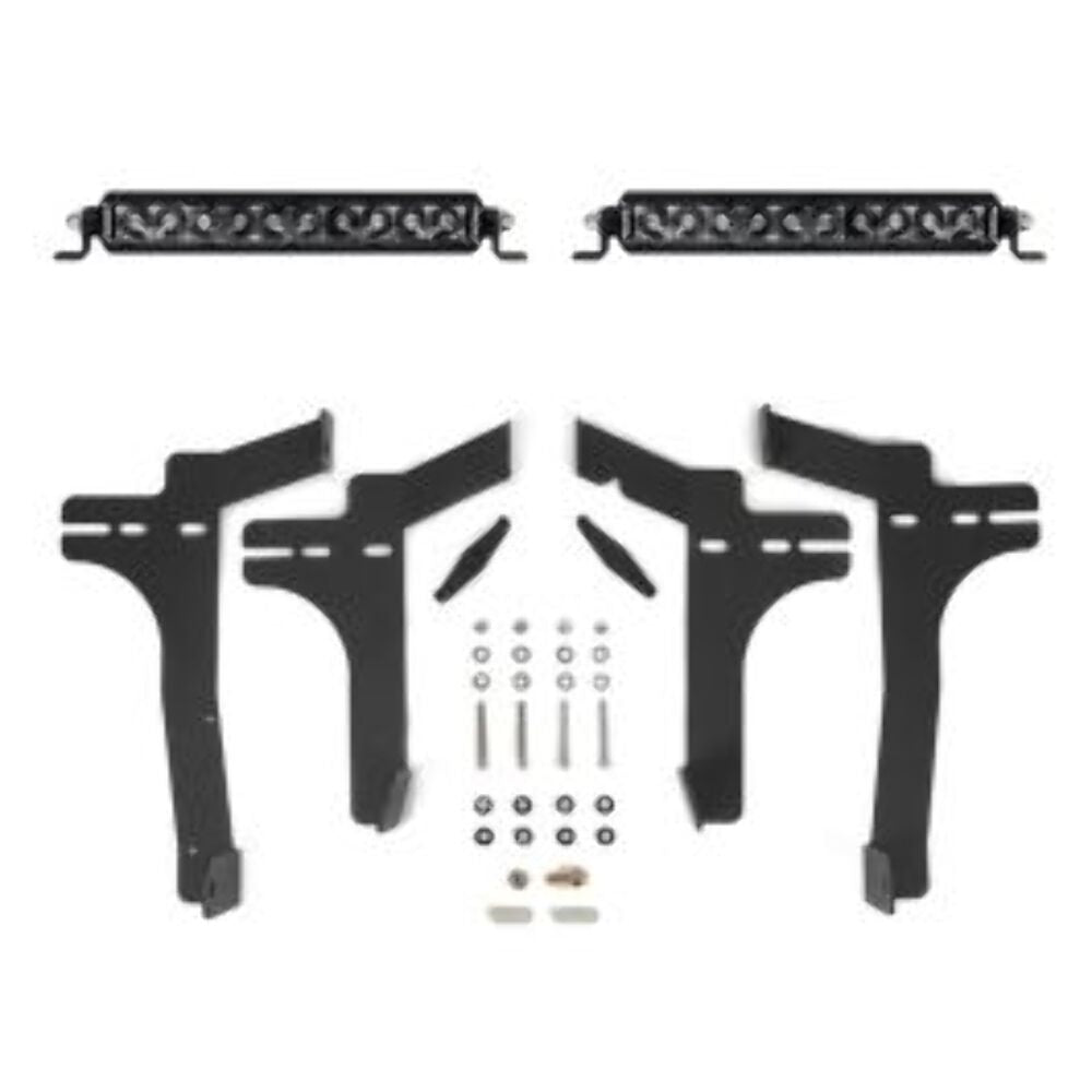 RIGID Industries 2024+ Toyota Tacoma SR-Series 10 in. Spot Midnight Behind the Grille Light Kit 46814