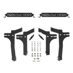 RIGID Industries 2024+ Toyota Tacoma SR-Series 10 in. Spot Midnight Behind the Grille Light Kit 46814