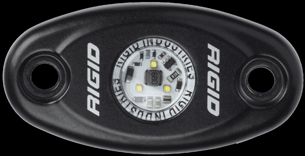 RIGID Industries 480343 A-Series LED Light, Black-Low Strength Amber