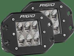 RIGID Industries 512313 D-Series PRO Driving LED Light, Flush Mount