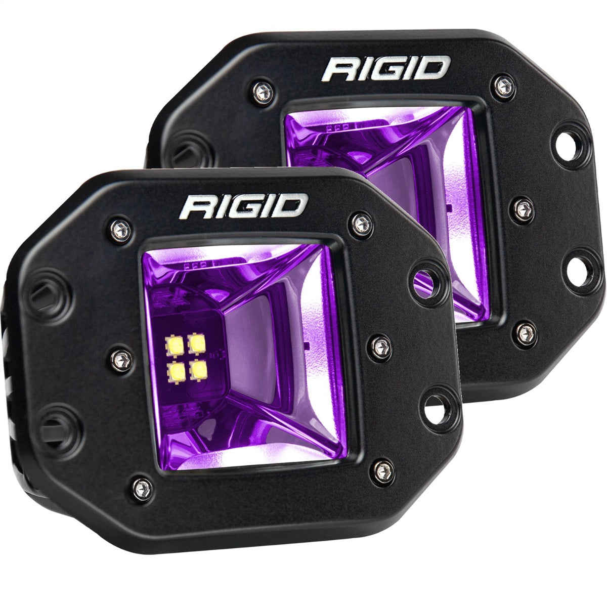 RIGID Industries Radiance+ RGBW Scene Lights, Flush Mount, Pair 682153