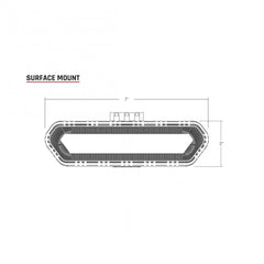 RIGID Industries 90144 CHASE-TAIL LIGHT BLU