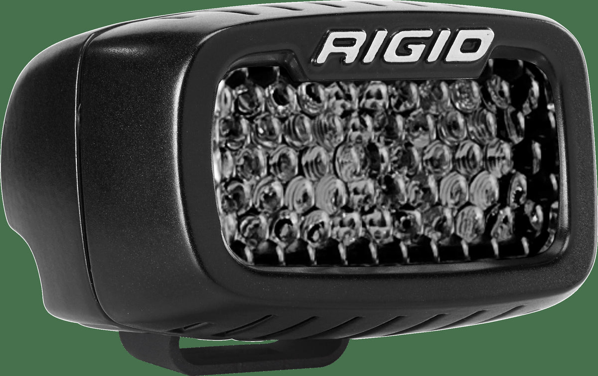 RIGID Industries 902513BLK SR-M Series Pro Spot Diffused Midnight Surface Mount | Pair