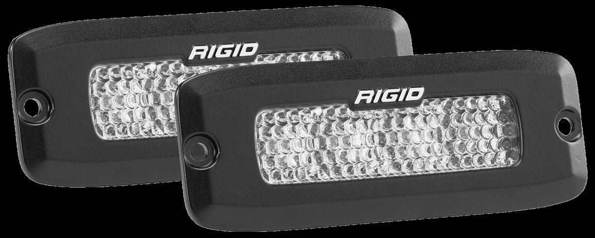 RIGID Industries 980033 SR-Q PRO Diffused Backup Kit, Flush Mount
