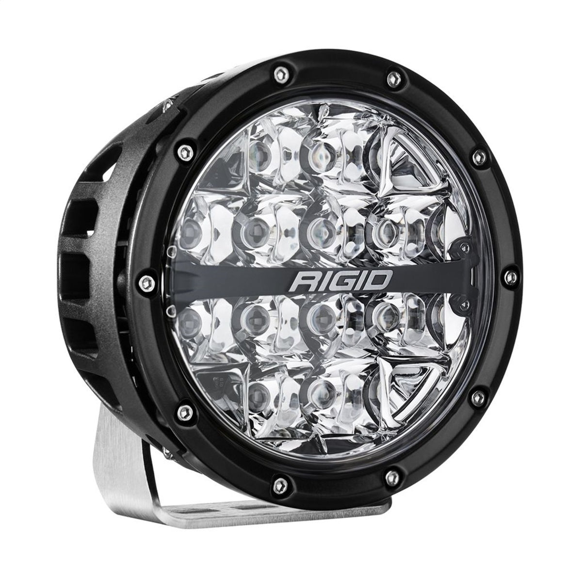 RIGID Industries 360-Series 6 in. LED Light with RGBW Backlight, Spot Beam, Single C36412