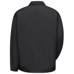 Red Kap Slash Pocket Jacket Black Medium JT22BK-RG-M