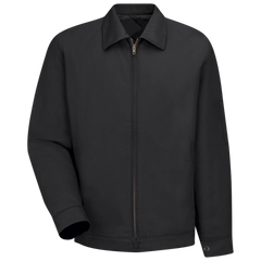 Red Kap Slash Pocket Jacket Black Medium JT22BK-RG-M