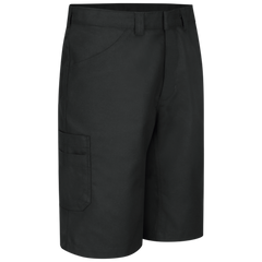 Red Kap Men's Performance Shop Shorts Black 30" Waist PT4ABK-30-13